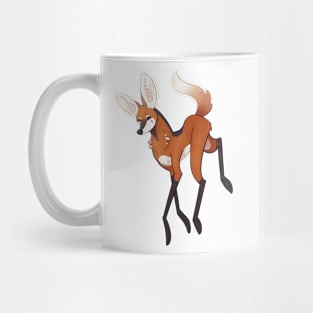 Cozy Maned Wolf Mug